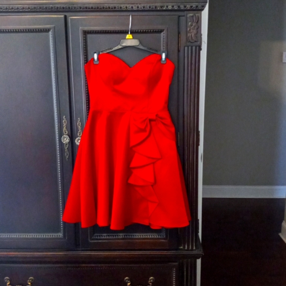 Red dress